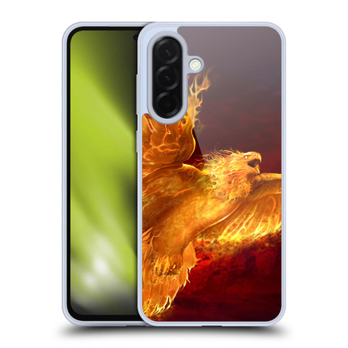 Tom Wood Fire Creatures Phoenix Soft Gel Case for Samsung Galaxy A36 5G