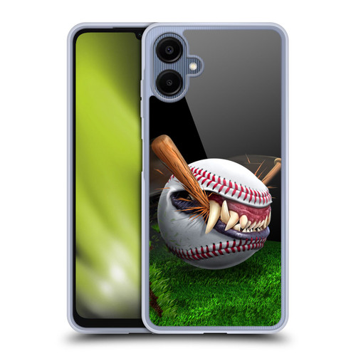 Tom Wood Monsters Baseball Soft Gel Case for Samsung Galaxy A06 4G / 5G