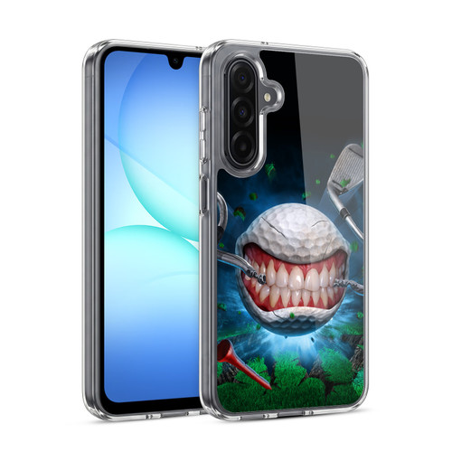 Tom Wood Monsters Golf Ball Soft Gel Case for Samsung Galaxy A17 4G / 5G