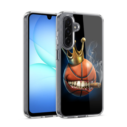 Tom Wood Monsters King Of Basketball Soft Gel Case for Samsung Galaxy A17 4G / 5G