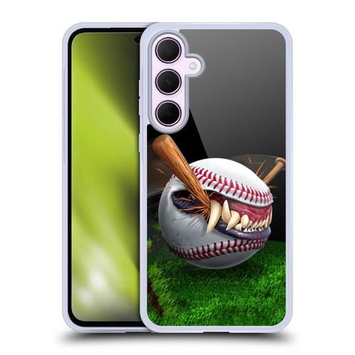 Tom Wood Monsters Baseball Soft Gel Case for Samsung Galaxy A35 5G
