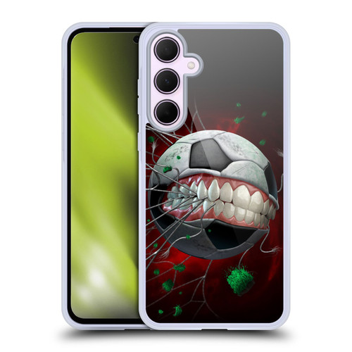 Tom Wood Monsters Soccer Soft Gel Case for Samsung Galaxy A35 5G