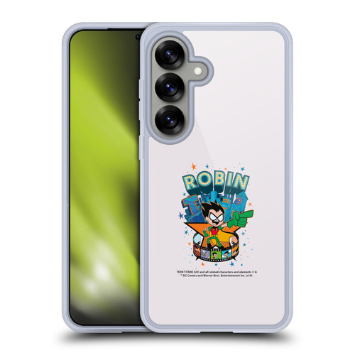 Teen Titans Go! To The Movies Hollywood Graphics Robin Soft Gel Case for Samsung Galaxy S25 & MagSafe