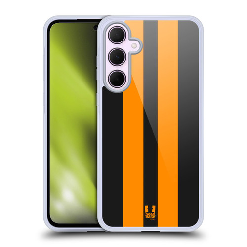 Head Case Designs Transport Paints Black Race Car Soft Gel Case for Samsung Galaxy A35 5G