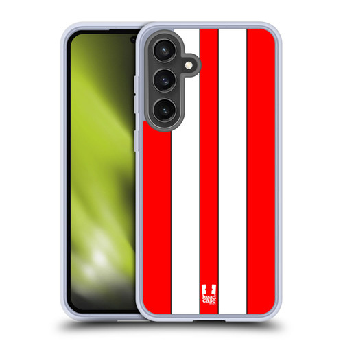Head Case Designs Transport Paints Red Race Car Soft Gel Case for Samsung Galaxy S24 FE & MagSafe