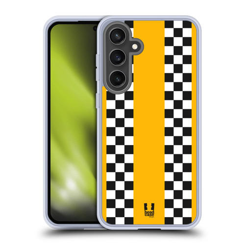 Head Case Designs Transport Paints Taxi Soft Gel Case for Samsung Galaxy S24 FE & MagSafe