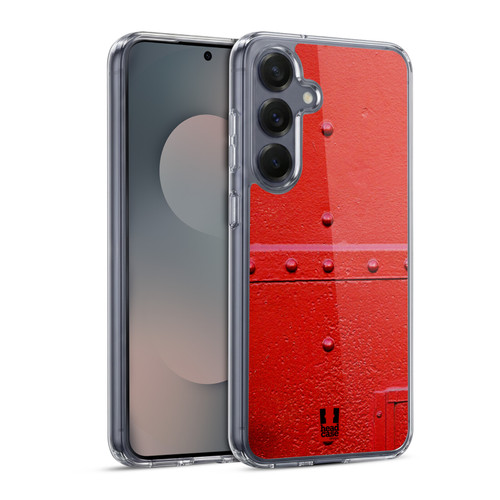 Head Case Designs Transport Paints Military Plane Soft Gel Case for Samsung Galaxy S25 & MagSafe