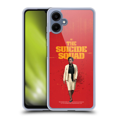 The Suicide Squad 2021 Character Poster Amanda Waller Soft Gel Case for Samsung Galaxy A06 4G / 5G