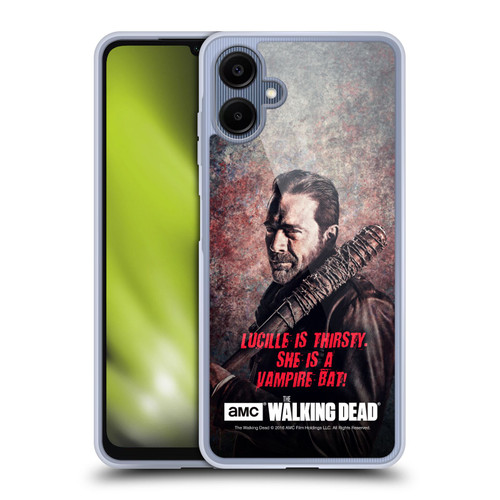 AMC The Walking Dead Negan Lucille Vampire Bat Soft Gel Case for Samsung Galaxy A06 4G / 5G