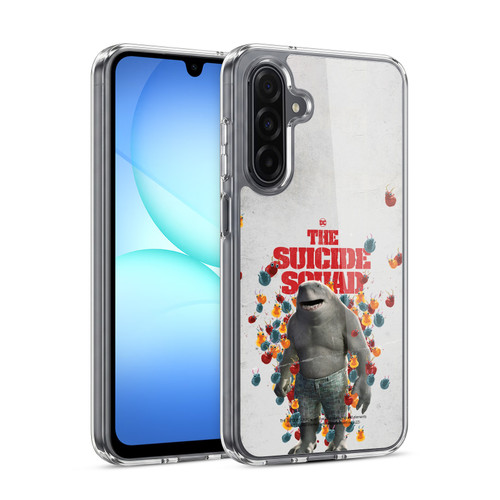 The Suicide Squad 2021 Character Poster King Shark Soft Gel Case for Samsung Galaxy A17 4G / 5G