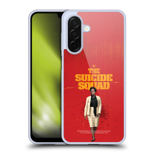 The Suicide Squad 2021 Character Poster Amanda Waller Soft Gel Case for Samsung Galaxy A26 5G