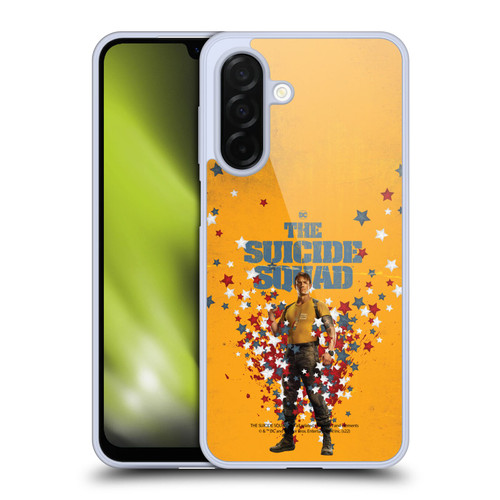 The Suicide Squad 2021 Character Poster Rick Flag Soft Gel Case for Samsung Galaxy A26 5G