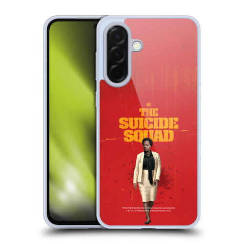 The Suicide Squad 2021 Character Poster Amanda Waller Soft Gel Case for Samsung Galaxy A36 5G