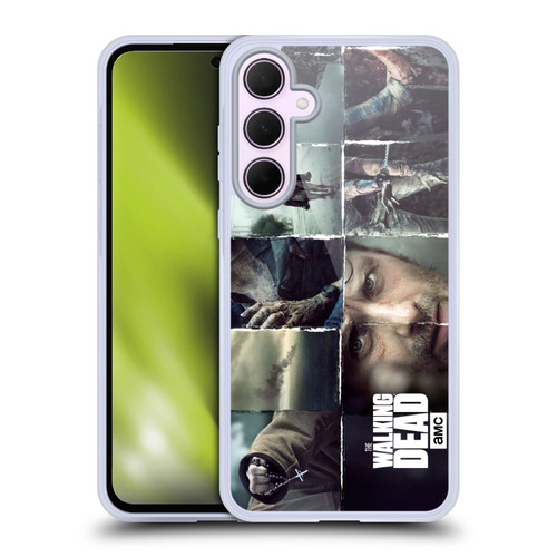 AMC The Walking Dead Logo Key Art Horizontal Soft Gel Case for Samsung Galaxy A35 5G