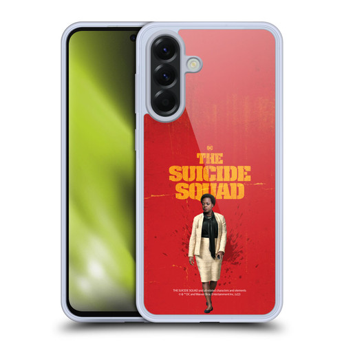 The Suicide Squad 2021 Character Poster Amanda Waller Soft Gel Case for Samsung Galaxy A56 5G