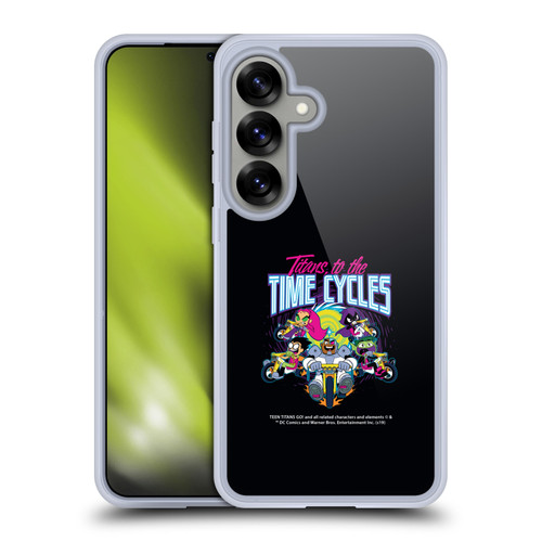 Teen Titans Go! To The Movies Graphic Designs To The Time Cycles Soft Gel Case for Samsung Galaxy S25 & MagSafe