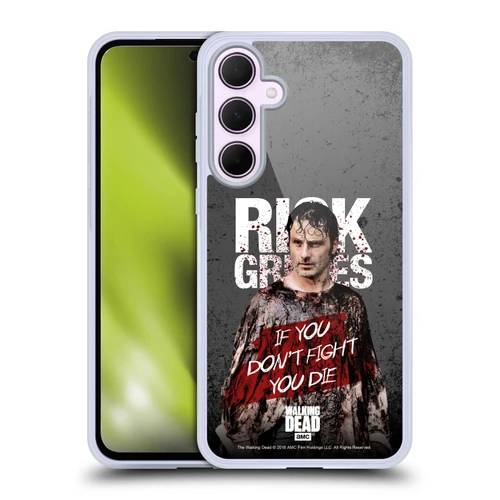 AMC The Walking Dead Rick Grimes Legacy Bloody Poncho Soft Gel Case for Samsung Galaxy A35 5G