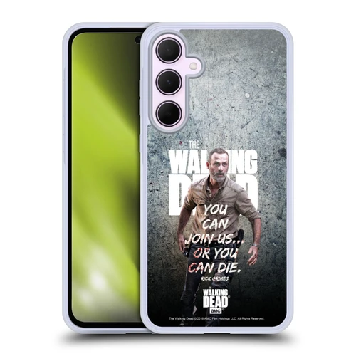 AMC The Walking Dead Rick Grimes Legacy Join Us Soft Gel Case for Samsung Galaxy A35 5G