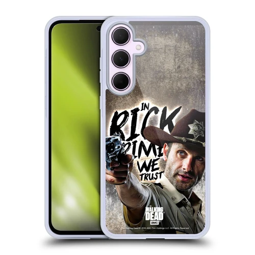 AMC The Walking Dead Rick Grimes Legacy Sheriff's Deputy Soft Gel Case for Samsung Galaxy A35 5G