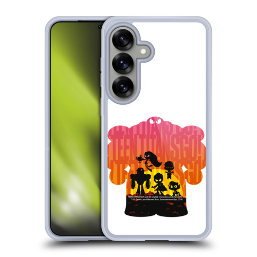 Teen Titans Go! To The Movies Hollywood Graphics Blown Away Soft Gel Case for Samsung Galaxy S25 & MagSafe