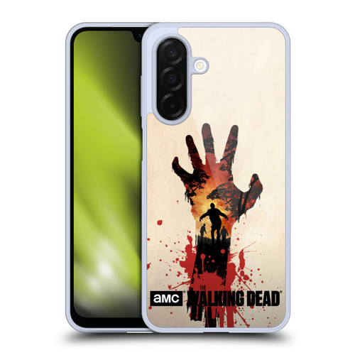 AMC The Walking Dead Silhouettes Walker Hand Soft Gel Case for Samsung Galaxy A26 5G
