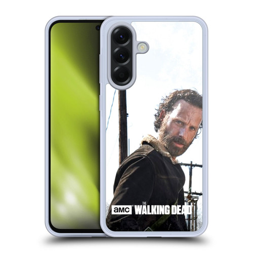 AMC The Walking Dead Filtered Characters Rick Gun Soft Gel Case for Samsung Galaxy A56 5G