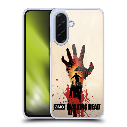 AMC The Walking Dead Silhouettes Walker Hand Soft Gel Case for Samsung Galaxy A36 5G