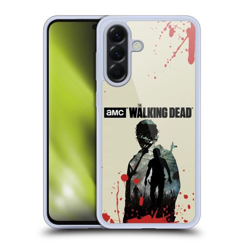 AMC The Walking Dead Silhouettes Rick Soft Gel Case for Samsung Galaxy A56 5G