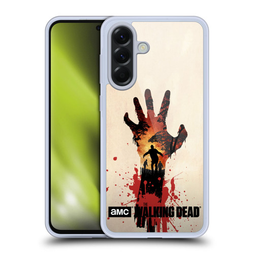 AMC The Walking Dead Silhouettes Walker Hand Soft Gel Case for Samsung Galaxy A56 5G