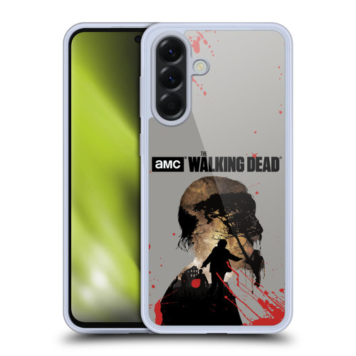 AMC The Walking Dead Silhouettes Walker Soft Gel Case for Samsung Galaxy A56 5G
