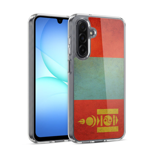 Head Case Designs Vintage Flags Set 5 Mongolia Mongolian Soft Gel Case for Samsung Galaxy A17 4G / 5G