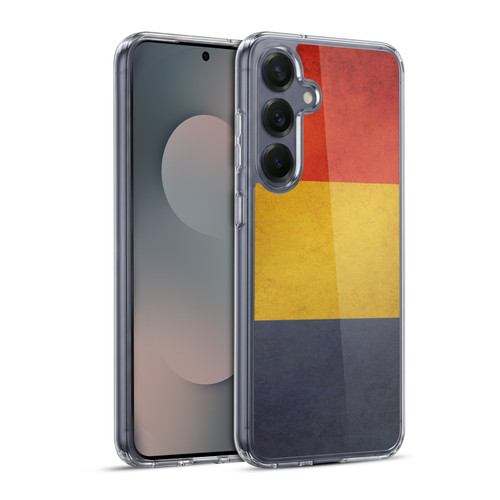 Head Case Designs Vintage Flags Set 5 Romania Romanian Soft Gel Case for Samsung Galaxy S25+ & MagSafe