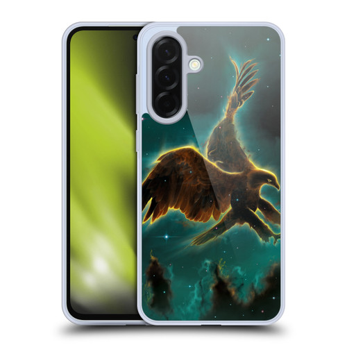 Vincent Hie Animals Eagle Galaxy Soft Gel Case for Samsung Galaxy A36 5G