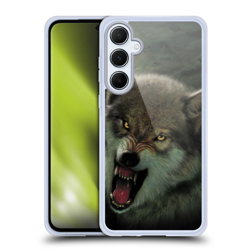 Vincent Hie Animals Nightbreed Soft Gel Case for Samsung Galaxy A55 5G