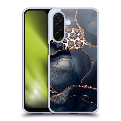 UtArt Wild Cat Marble Leopard Soft Gel Case for Samsung Galaxy A26 5G
