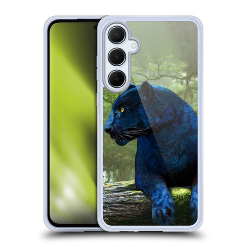 Vincent Hie Graphics Panther Soft Gel Case for Samsung Galaxy A55 5G