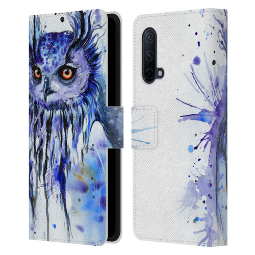 Pixie Cold Animals Secrets Leather Book Wallet Case Cover For OnePlus Nord CE 5G