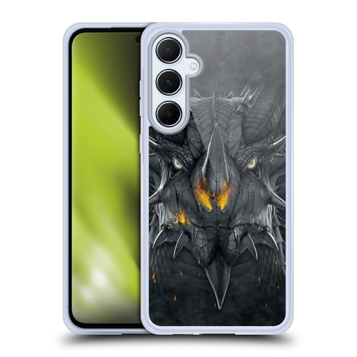 Vincent Hie Big Face Animals Dragon Soft Gel Case for Samsung Galaxy A55 5G