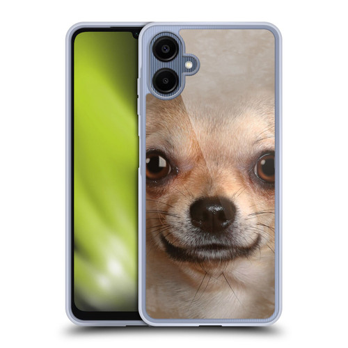 Vincent Hie Big Face Dogs Chihuahua Soft Gel Case for Samsung Galaxy A06 4G / 5G