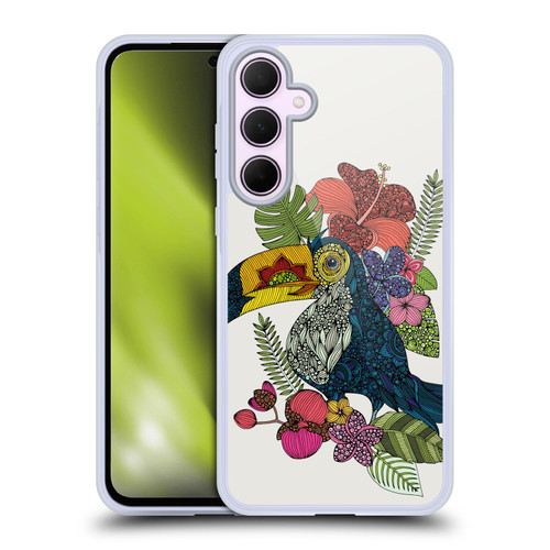 Valentina Birds Tucan Soft Gel Case for Samsung Galaxy A35 5G