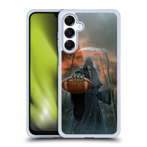 Vincent Hie Skulls Come And Get It Soft Gel Case for Samsung Galaxy A16 5G & MagSafe