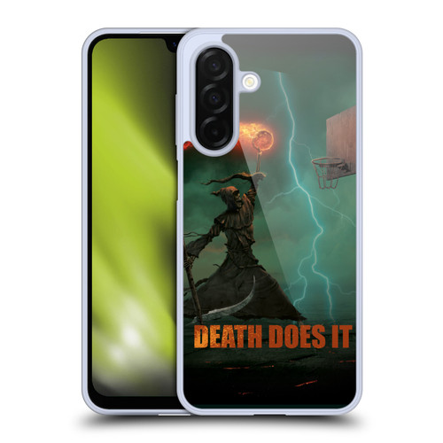 Vincent Hie Skulls Death Does It Soft Gel Case for Samsung Galaxy A26 5G
