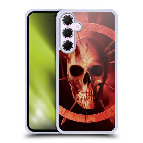Vincent Hie Skulls Bloodring Soft Gel Case for Samsung Galaxy A35 5G