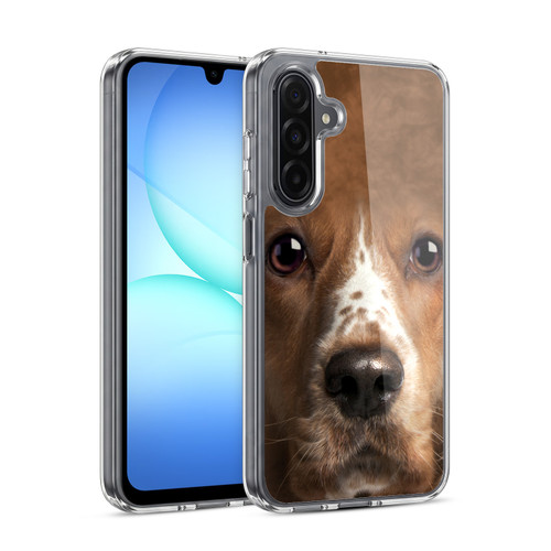 Vincent Hie Big Face Dogs Cocker Spaniel Soft Gel Case for Samsung Galaxy A17 4G / 5G