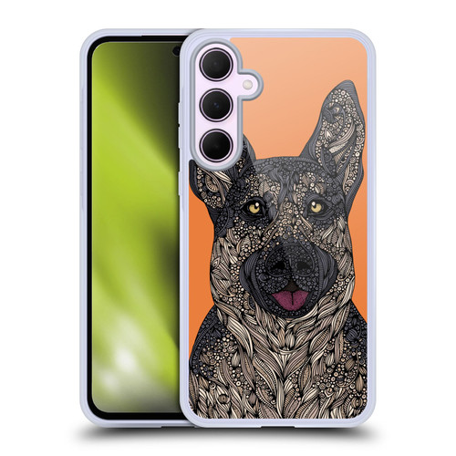 Valentina Dogs German Shepherd Soft Gel Case for Samsung Galaxy A35 5G