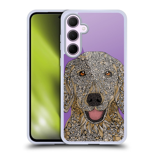 Valentina Dogs Golden Retriever Soft Gel Case for Samsung Galaxy A35 5G
