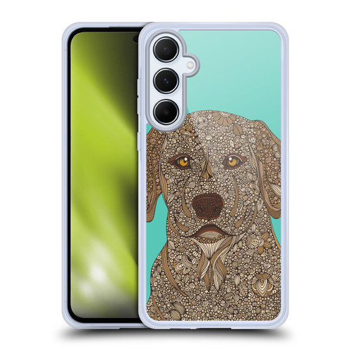 Valentina Dogs Yellow Lab Soft Gel Case for Samsung Galaxy A55 5G