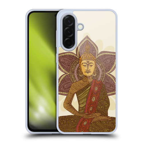 Valentina Symbols Illustration Sitting Buddha Soft Gel Case for Samsung Galaxy A36 5G