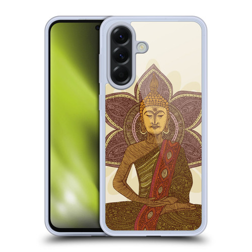 Valentina Symbols Illustration Sitting Buddha Soft Gel Case for Samsung Galaxy A56 5G