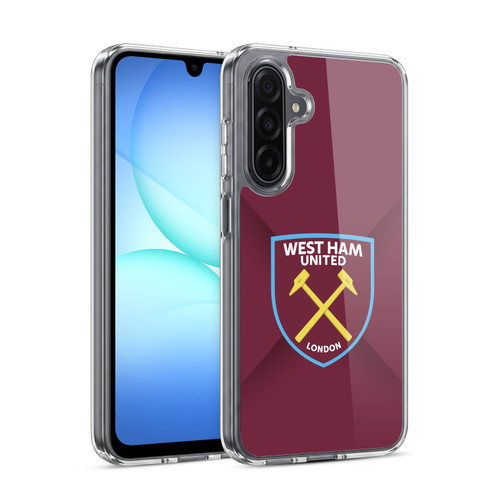 West Ham United FC Crest Gradient Soft Gel Case for Samsung Galaxy A17 4G / 5G